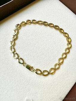 dámsky zlatý náramok 14kt zlato