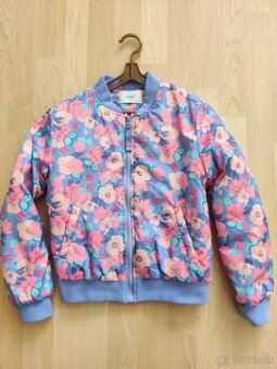 dievčenská kvetinová bombera č. 140