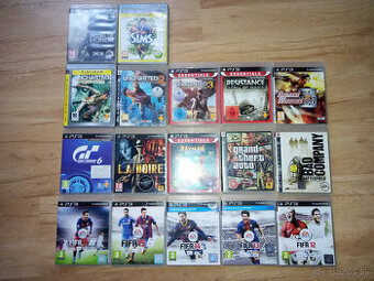 Predám hry na ps3 všetky spolu