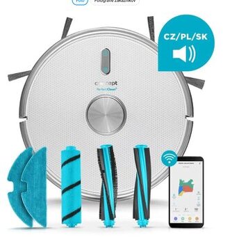 Robotický vysávač+mop 2v1 CONCEPT VR3125 Perfect Clean Laser