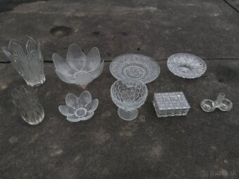 Predám predmety z krištáľového skla