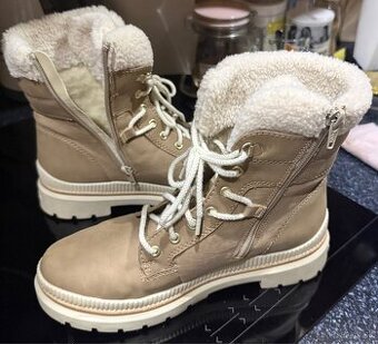 Dámske značkové kožené topánky REMONTE vel 39