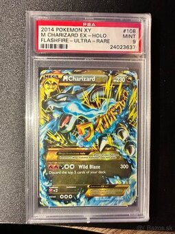 2014 Pokemon Charizard EX Flashfire Ultra Rare XY 108 PSA 9