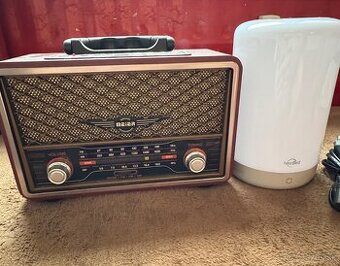 Imitacia retro radia a WiFi lampa - 18€