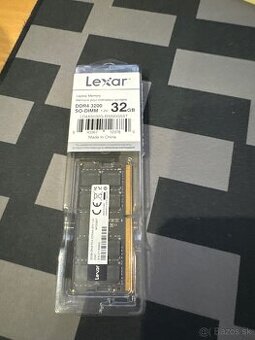 Lexar 32GB DDR4 3200mhz pamäť