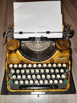Písací stroj Continental 340