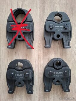Lisovacie čeľuste na potrubia HILTI NPR PM TH, NPR PM V