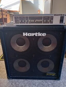 Basový zosilňovač HARTKE HA3500 + reprobox HARTKE 410XL
