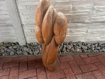 Predám drevenú sochu