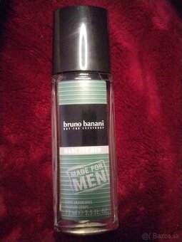 Pánsky parfum.deodorant 75 ml Bruno Banani, krásne vonia
