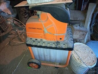 Predám elektrický drvič konárov patriot 2800