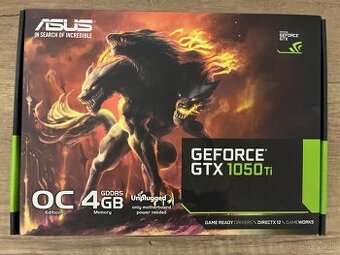 NVIDIA GeForce GTX 1050 Ti 4GB ASUS OC