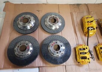 Carbon keramické brzdy kotúče porsche vw