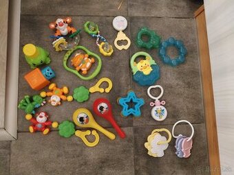 Hrkalky, hryzatka, hračky pre najmenších