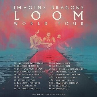 Imagine Dragons Golden Circle Praha 9.6