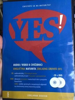 CD a DVD YES Anglicky jazyk audio-video k vcičebnici