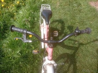 Bicykel ruzovy veľkosť 20
