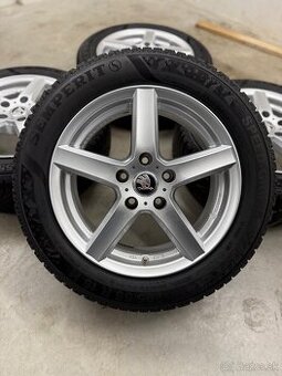 Zimná sada 5x112 R16 , 205/55/16 Octavia, Golf, Passat