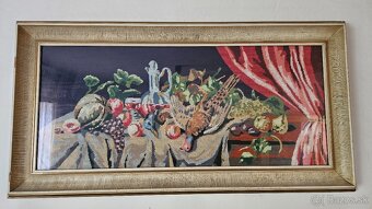 Vyšívaný obraz - Gobelin 130x68 cm