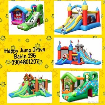 Prenájom skákacích hradov Happy Jump Orava