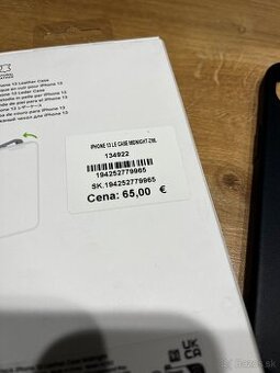 Kožený kryt na iPhone 13