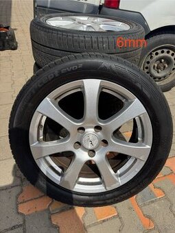 Elektrony + zimne pneu 225/50 R17