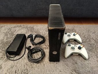 Xbox 360 RGH Aurora 1TB HDD + príslušenstvo a hry
