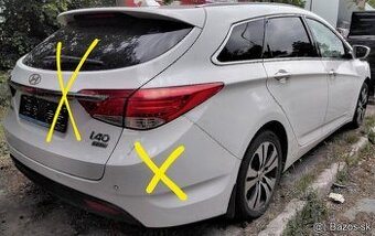 HYUNDAI i40 1.7 CRDi 2015 predám DVERE, TRYSKY 0445110411