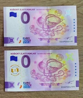 0€ / 0 euro / 0 eurová bankovka ______