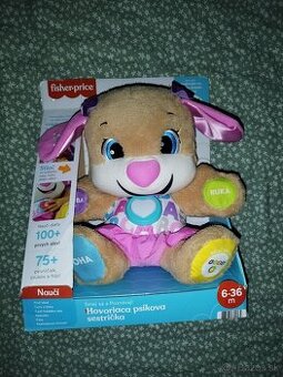 Hovoriaca psíkova sestrička Fisher-Price
