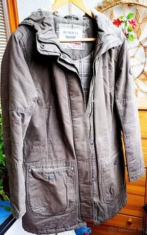 Bunda  s kapucňou BUSCHMAN a kožená ¾ bunda