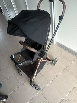 Predám kočík Cybex Mios Rosegold Deep black