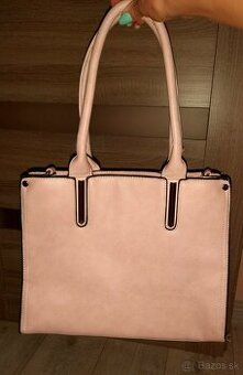 Kabelka v staroružovej farbe