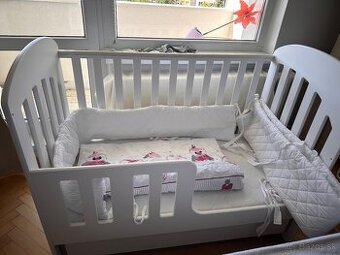 Detska postielka s prislusenstvom