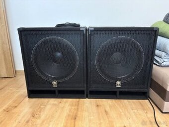 YAMAHA SW118V SUBWOOFER 18" + zosilňovač img state 1100 Pro