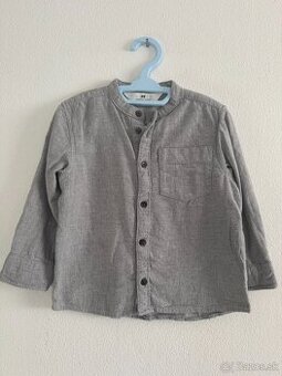sivá košeľa H&M