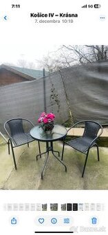 Predám stoličky a stol