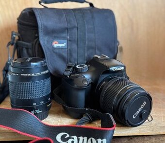 Canon 1100D + 2 objektívy + brašňa