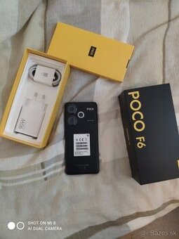 Predám Poco F6  8GB/256GB black