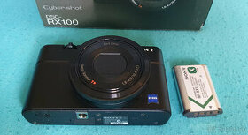 Sony Cyber-Shot DSC-RX100+2x bateria+puzdro.