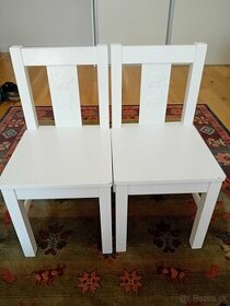 2 Detské stoličky z Ikea KRITTER