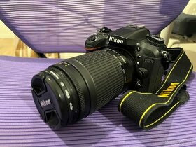 Predám Nikon D7200 + objektív Nikon AF 70-300mm