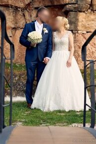 Romantické svadobné šaty - 1