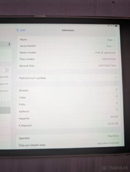 Ipad 9 generace wifi+cellular