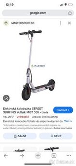 Elektricka kolobezka