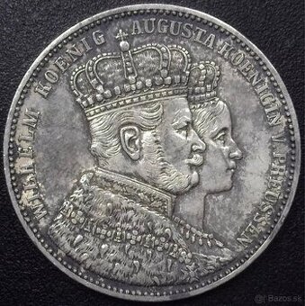Toliar William I. 1861 Prusko