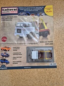 Predám časopis s kovovým modelom v mierke 1:43 - Liaz 706