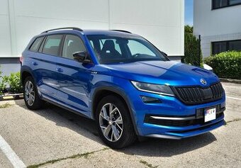 Škoda Kodiaq Sportline 4x4 DSG webasto 360kam race blue