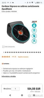 Solárna automatická jednotka.