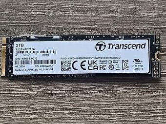 2TB Transcend MTE712A PCIe NVMe 4.0 x4 Industrial - 4 000TBW